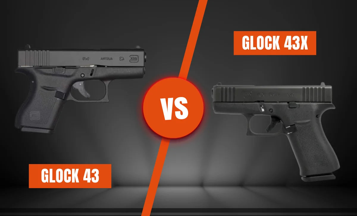 Glock 43 vs 43X