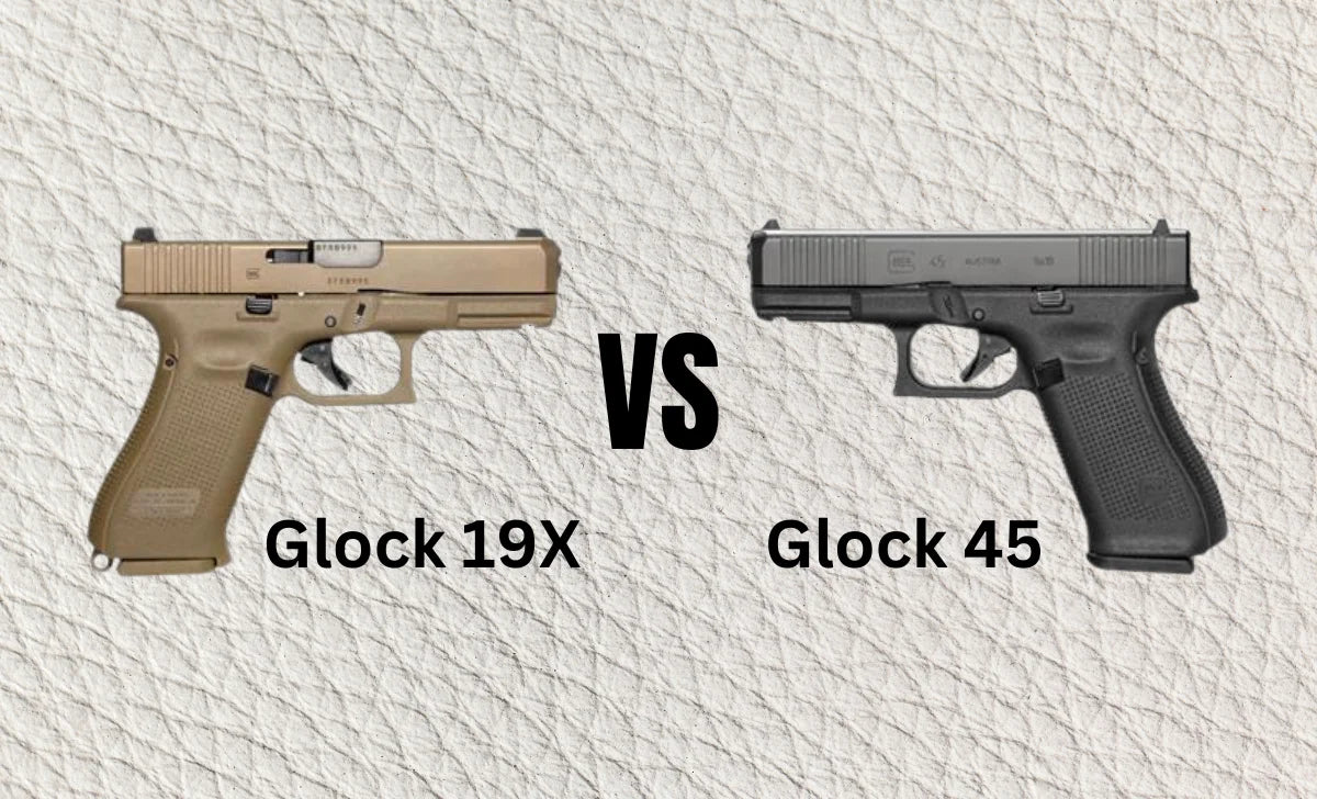 Glock 45 vs 19x