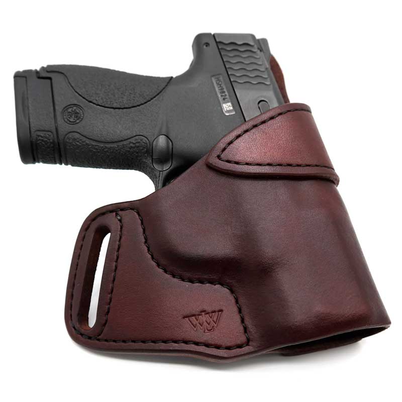 Cross Draw Retention Leather Holster OWB – Black Swamp Leather Company